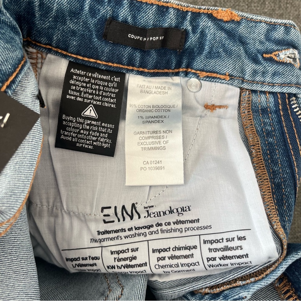 Pop Narrow Fit Medium Wash Jeans New With Tag - Picture 10 of 13